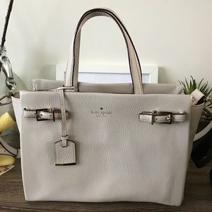 Kate Spade Holden Street Lanie Satchel Sandstone